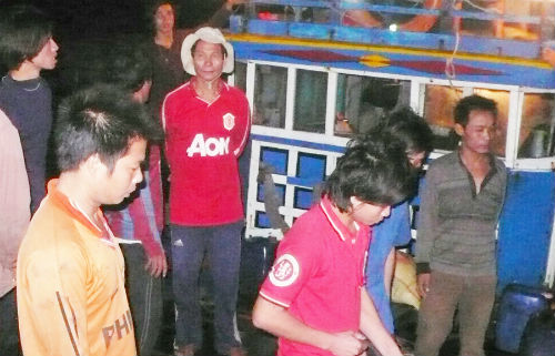 China gibt 21 vietnamesische Fischer frei